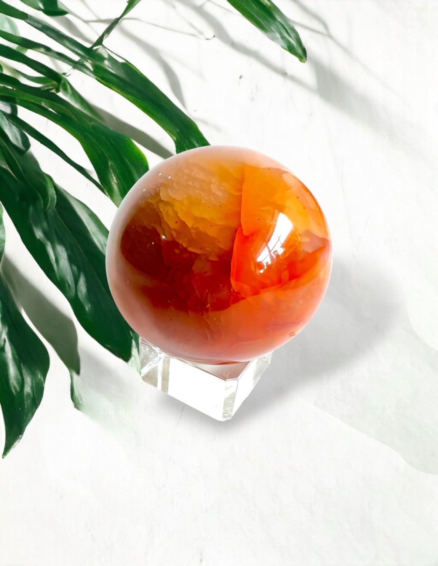 Carnelian sphere