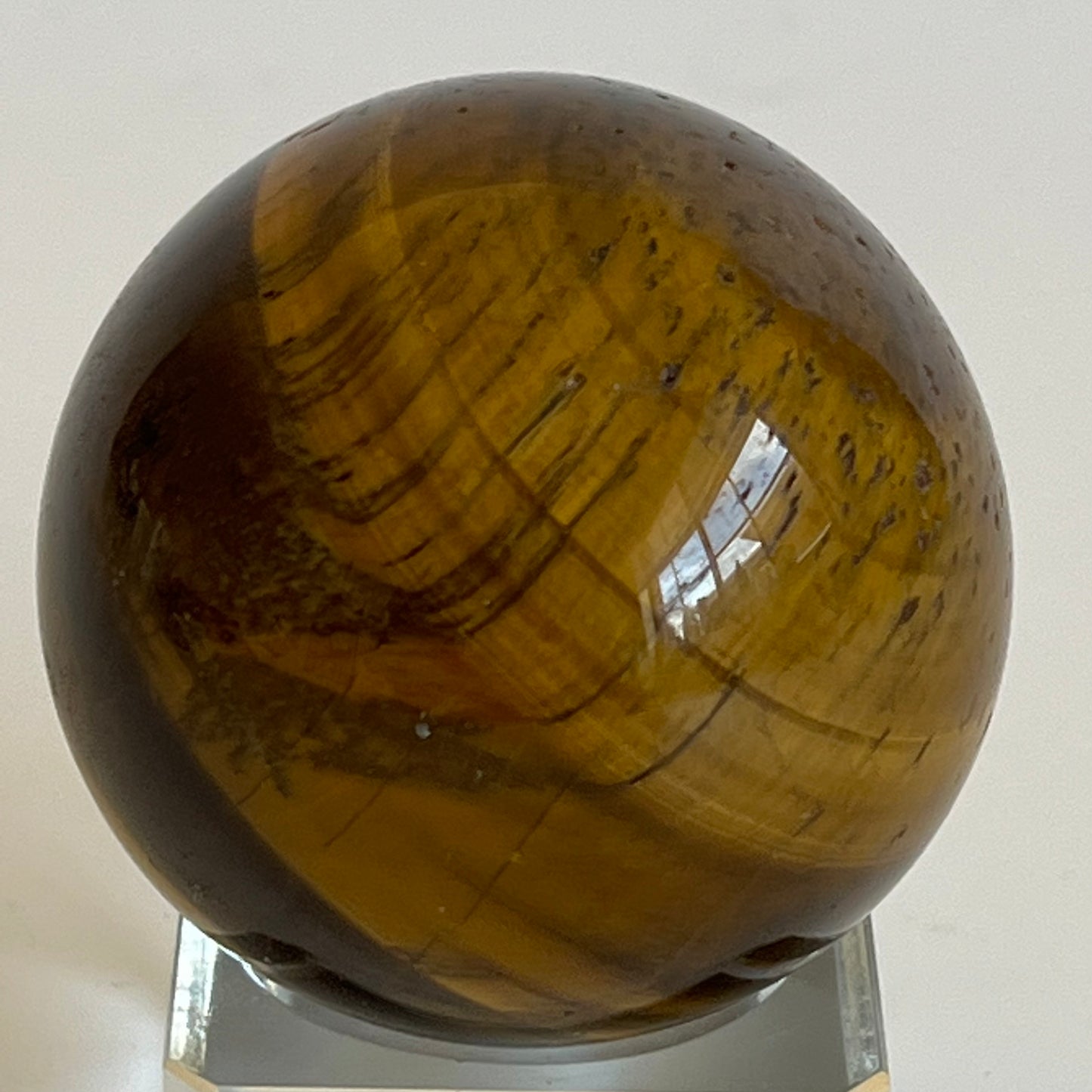 Tigers eye sphere