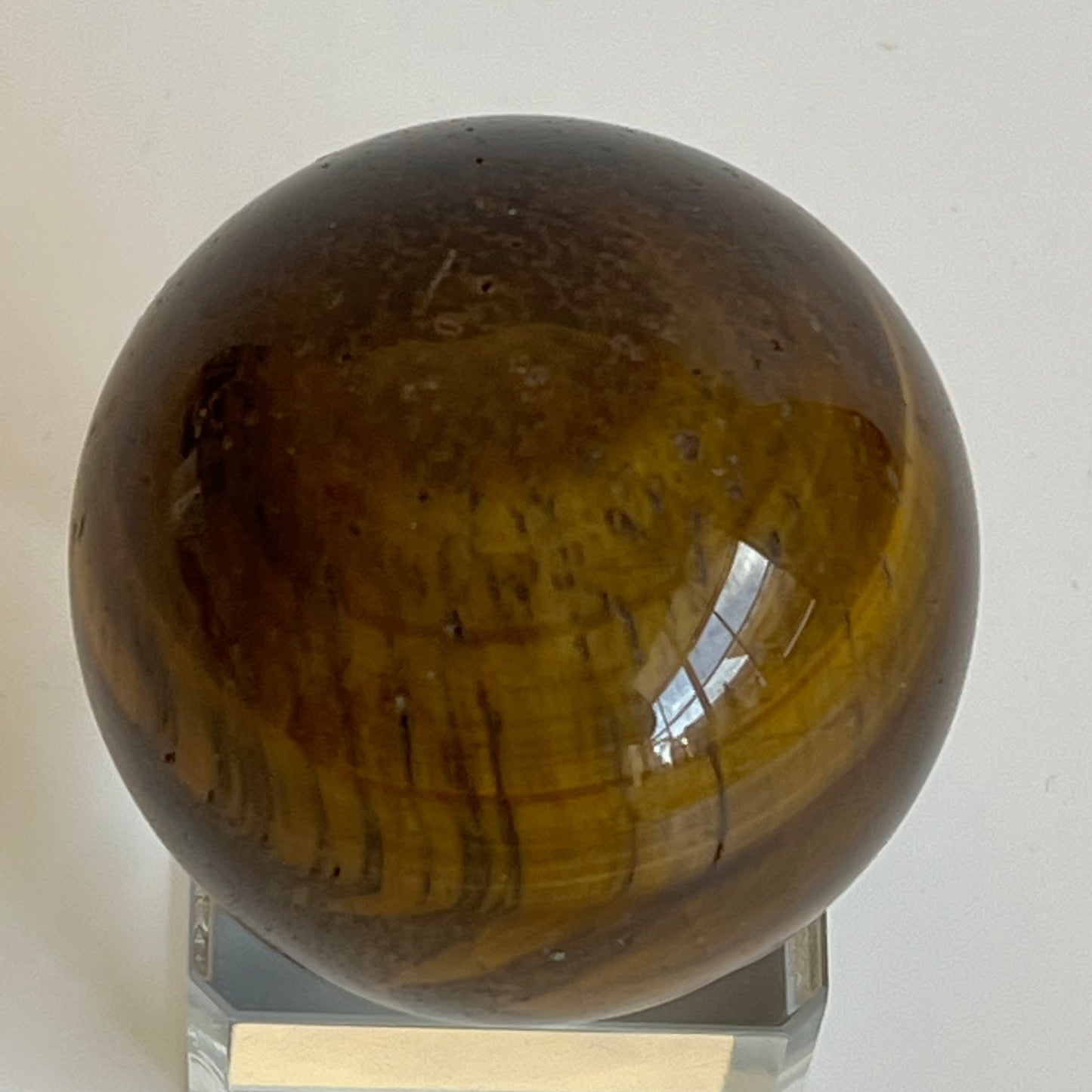 Tigers eye sphere