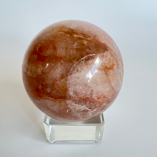 Hematoid Quartz sphere