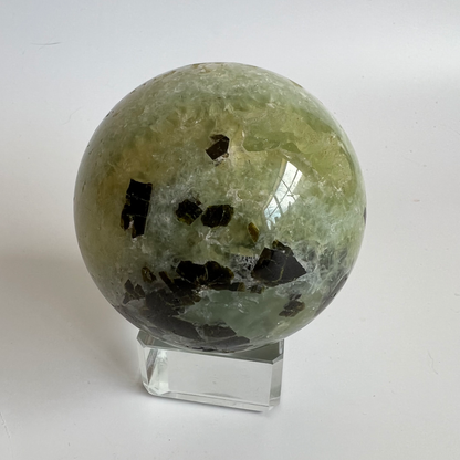 Prehnite sphere