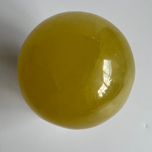 Lemon Calcite sphere