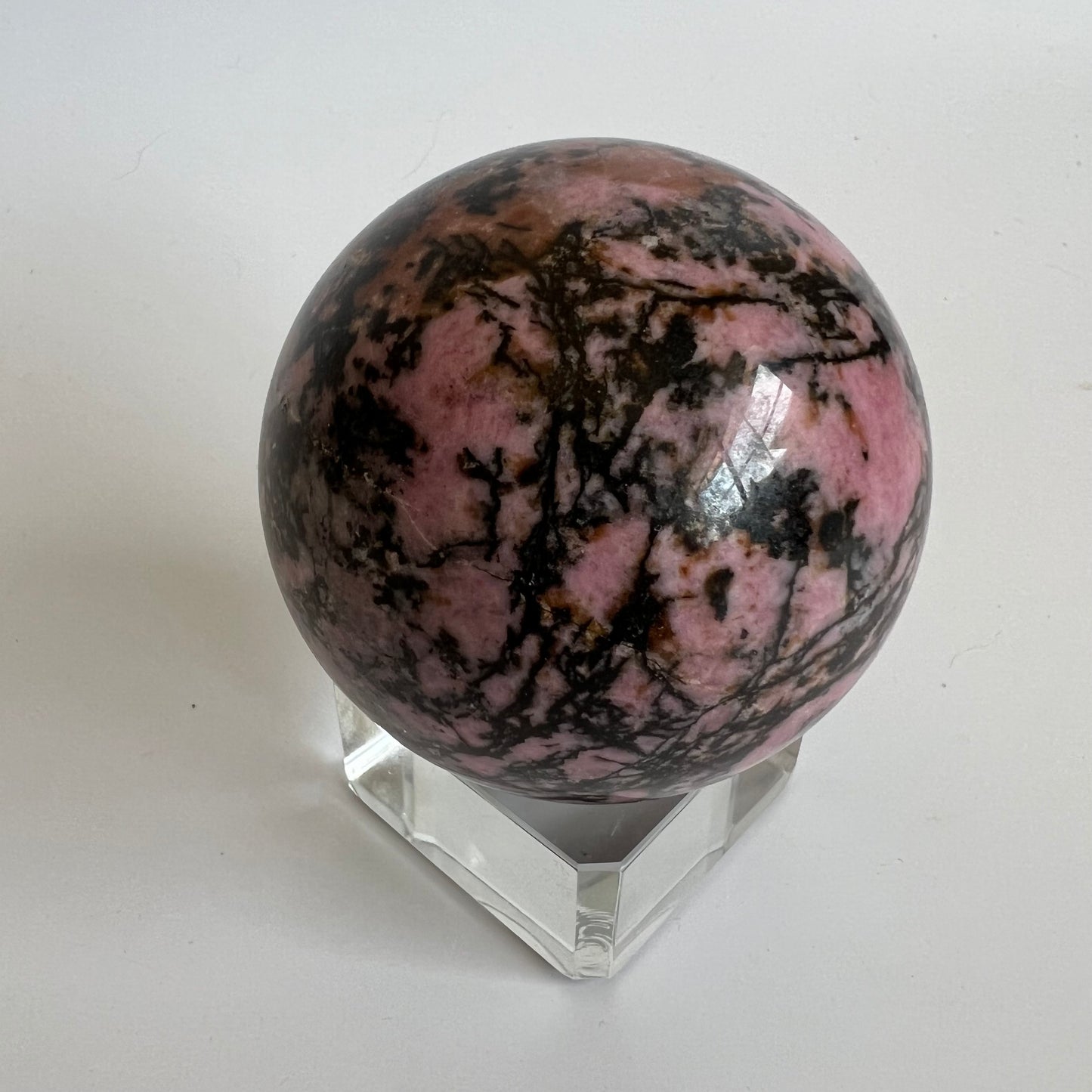 Rhodonite sphere