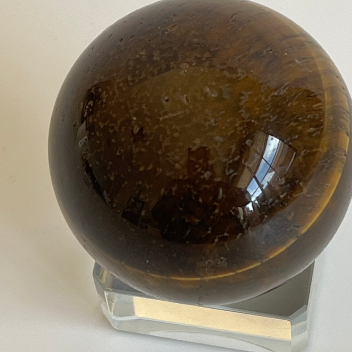 Tigers eye sphere