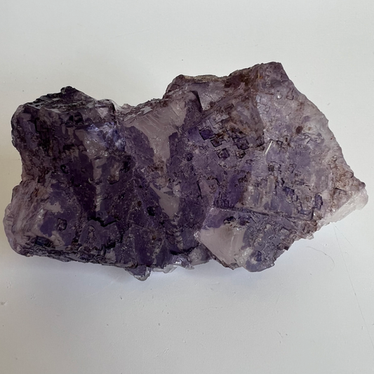 Purple Fluorite cluster