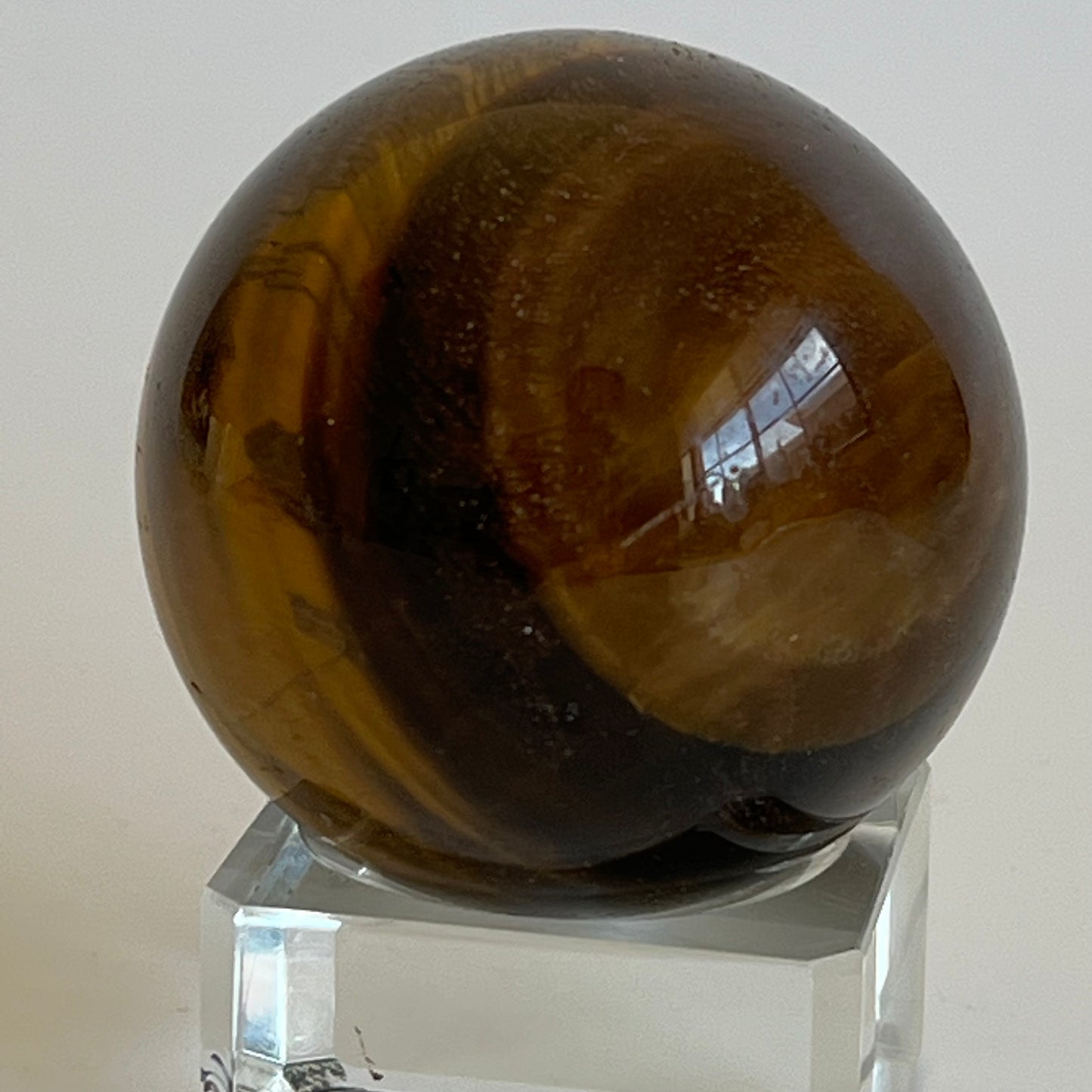 Tigers eye sphere