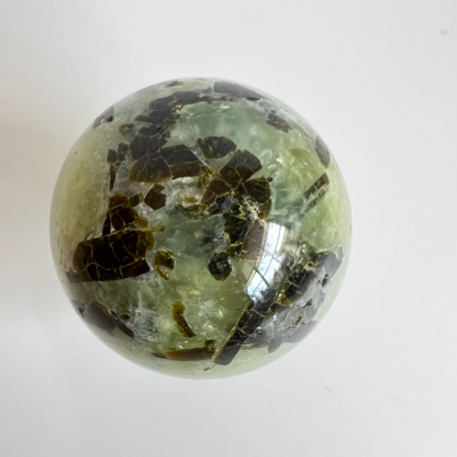 Prehnite sphere