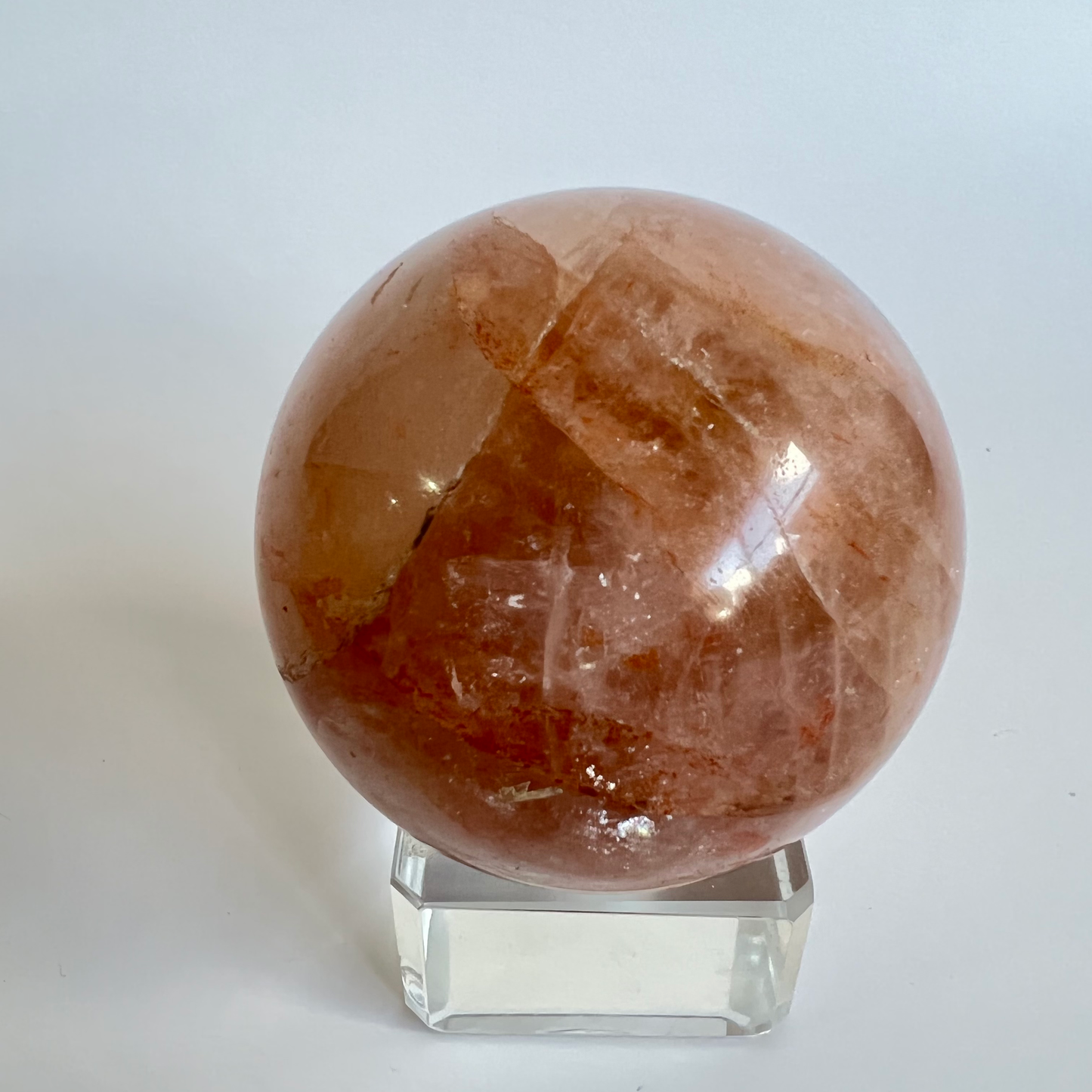 Hematoid Quartz sphere