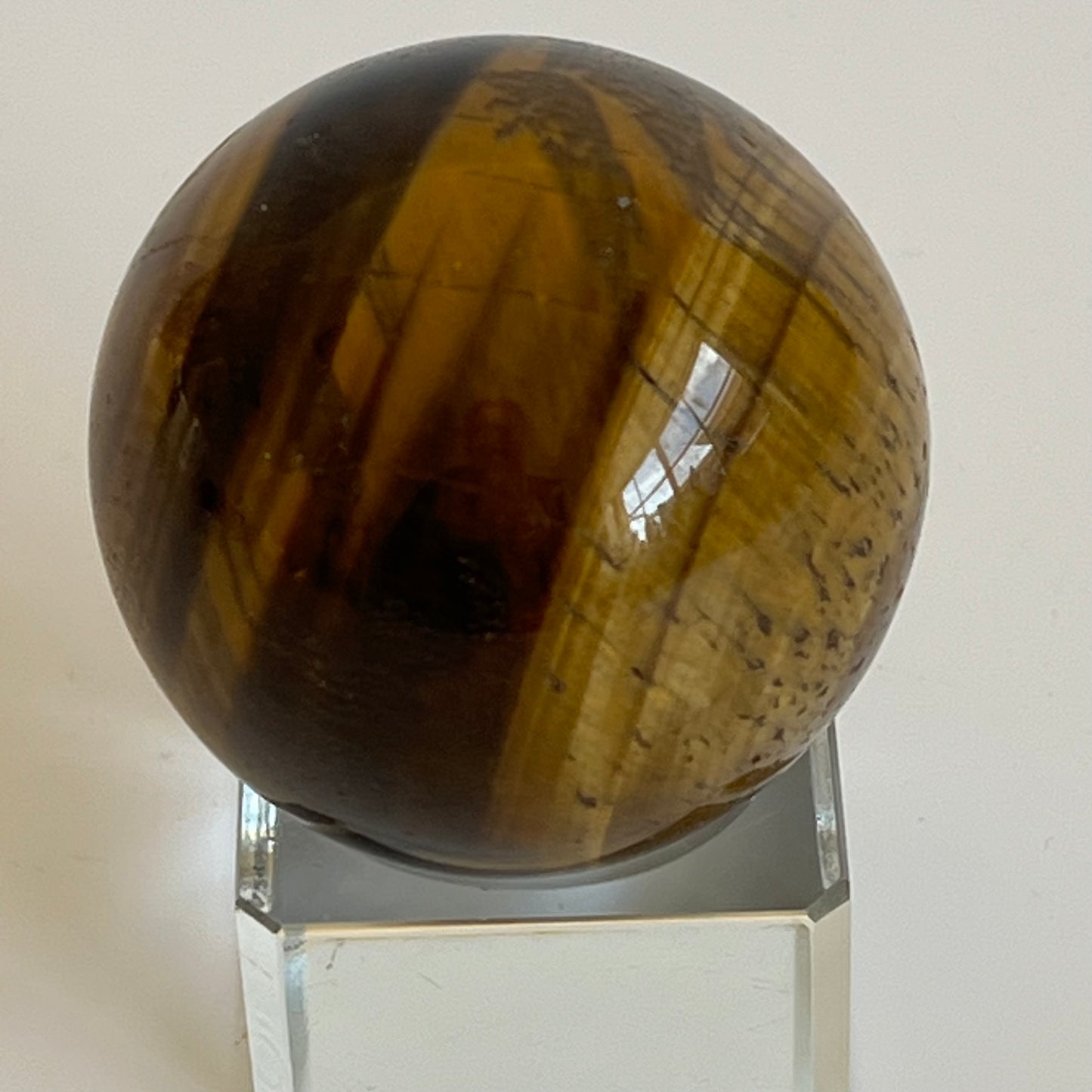 Tigers eye sphere