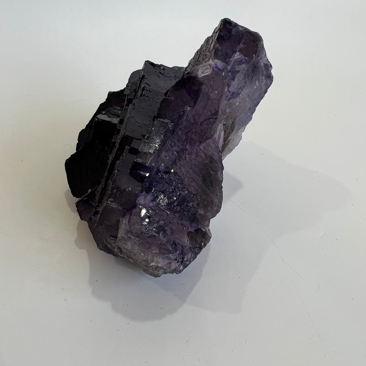 Purple Fluorite cluster