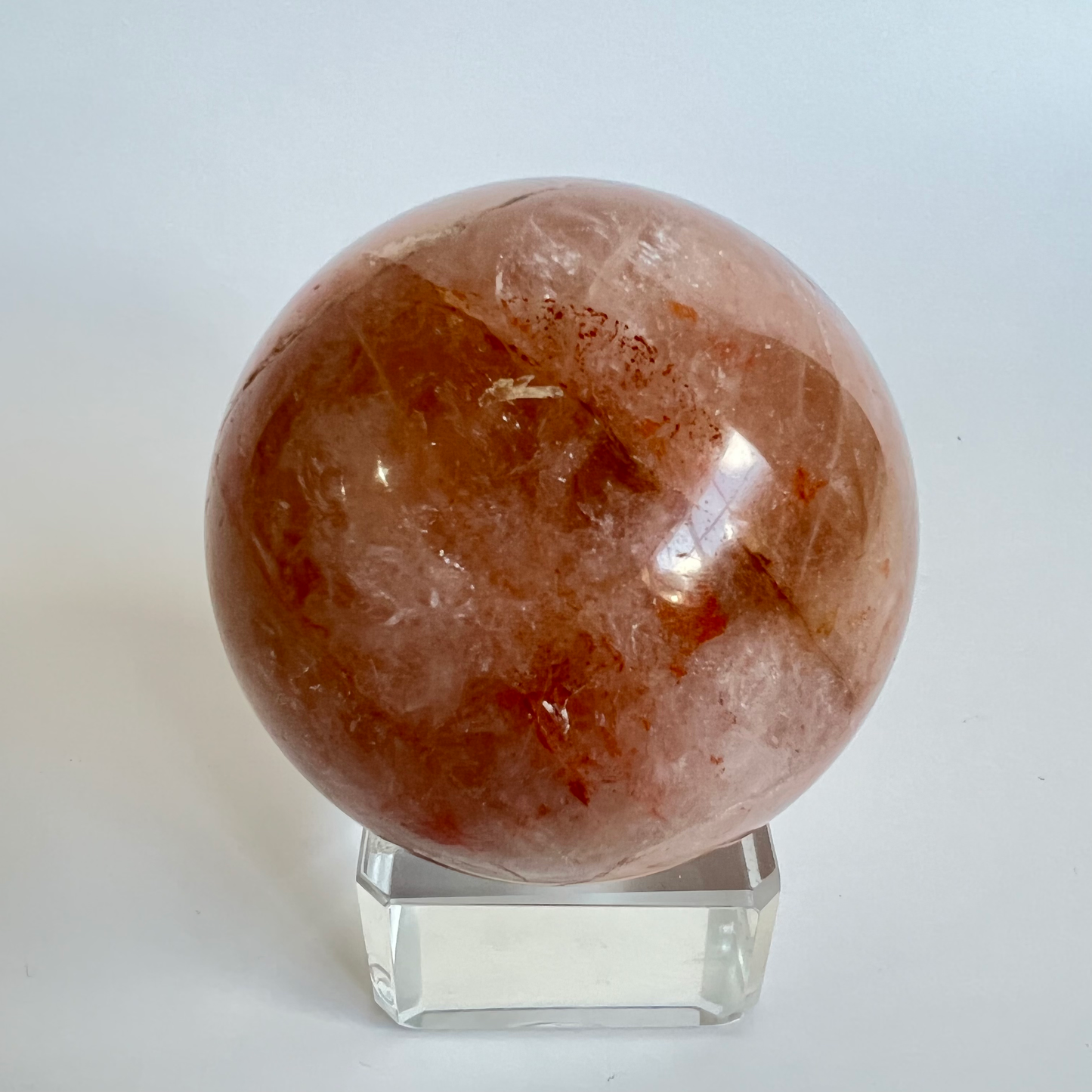 Hematoid Quartz sphere