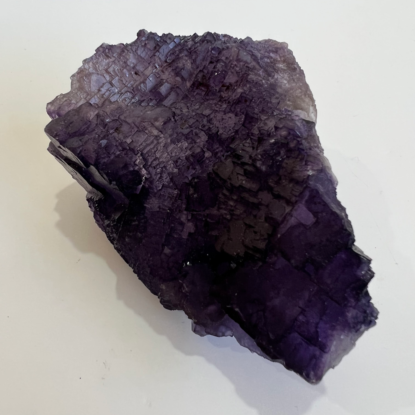 Purple Fluorite cluster