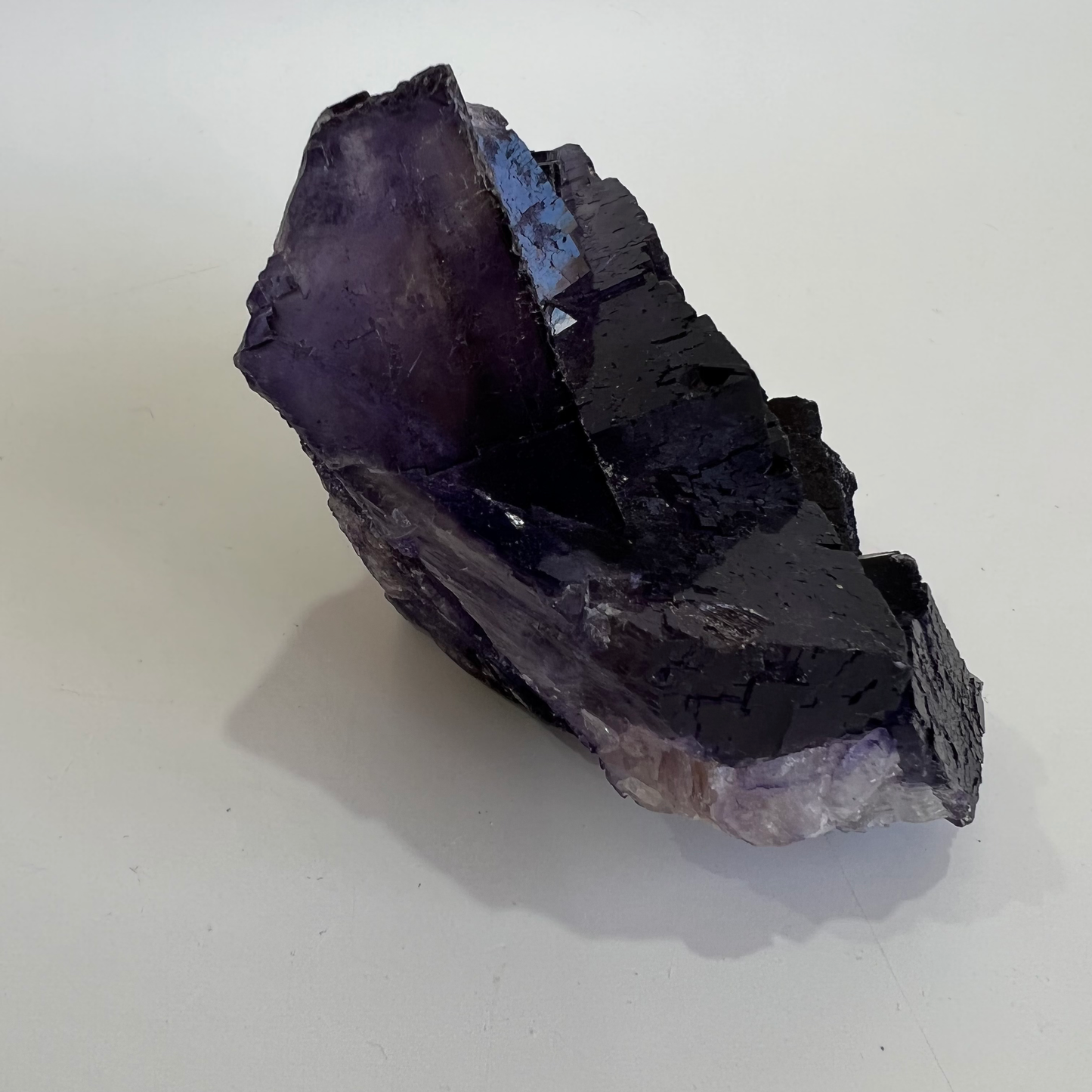 Purple Fluorite cluster