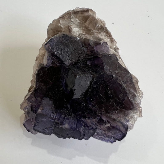 Purple Fluorite cluster