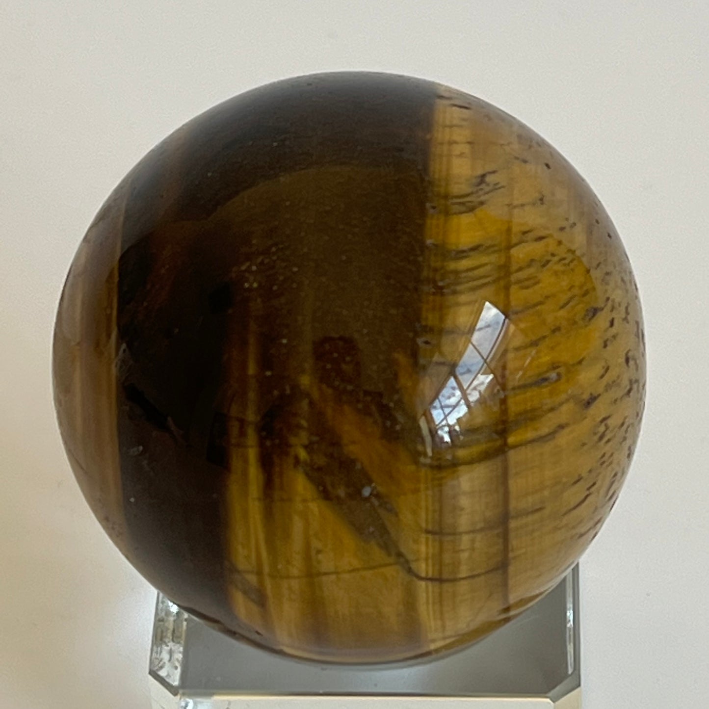 Tigers eye sphere