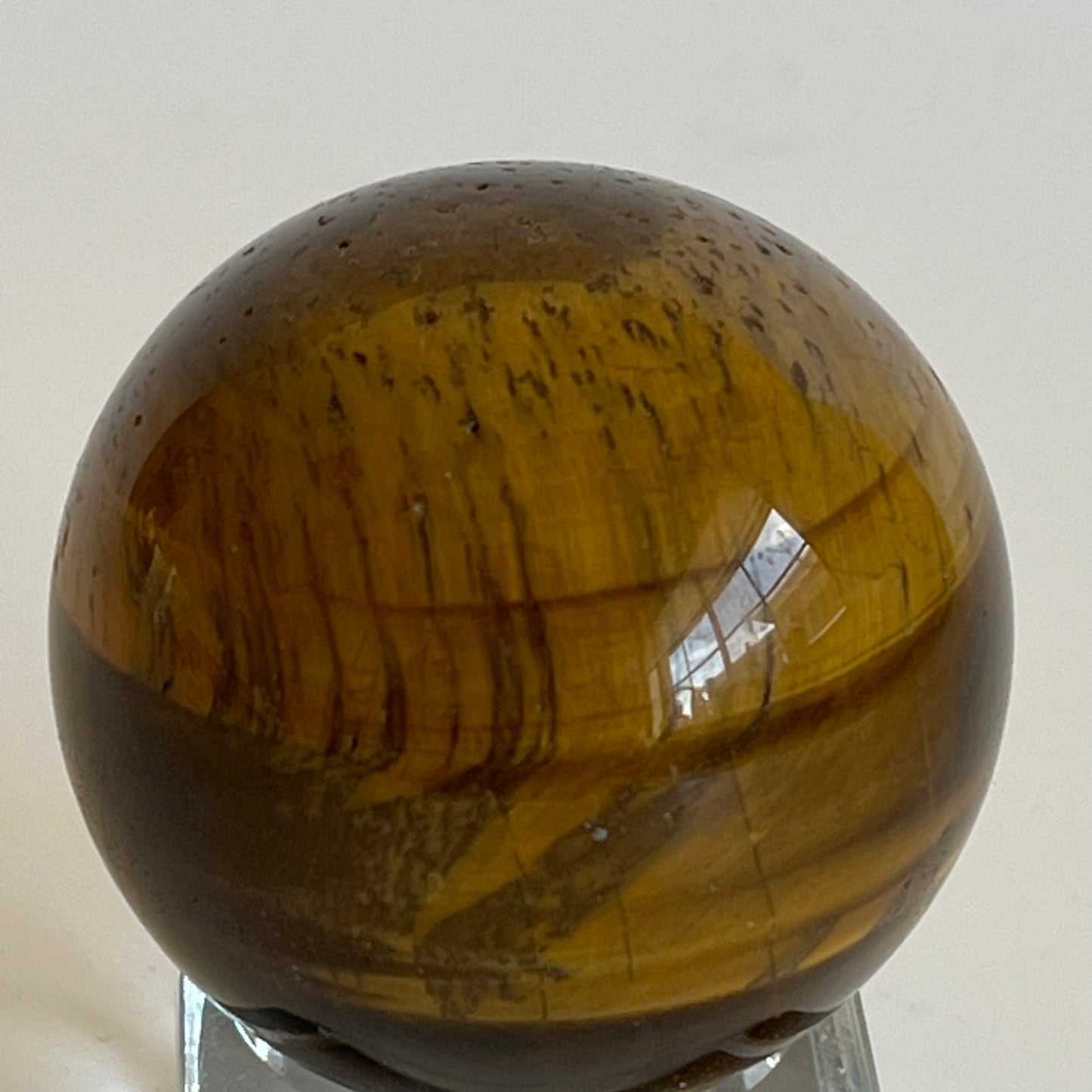 Tigers eye sphere