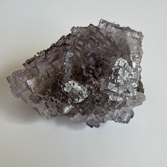 Purple Fluorite cluster