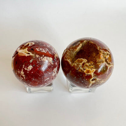 Red Agate sphere