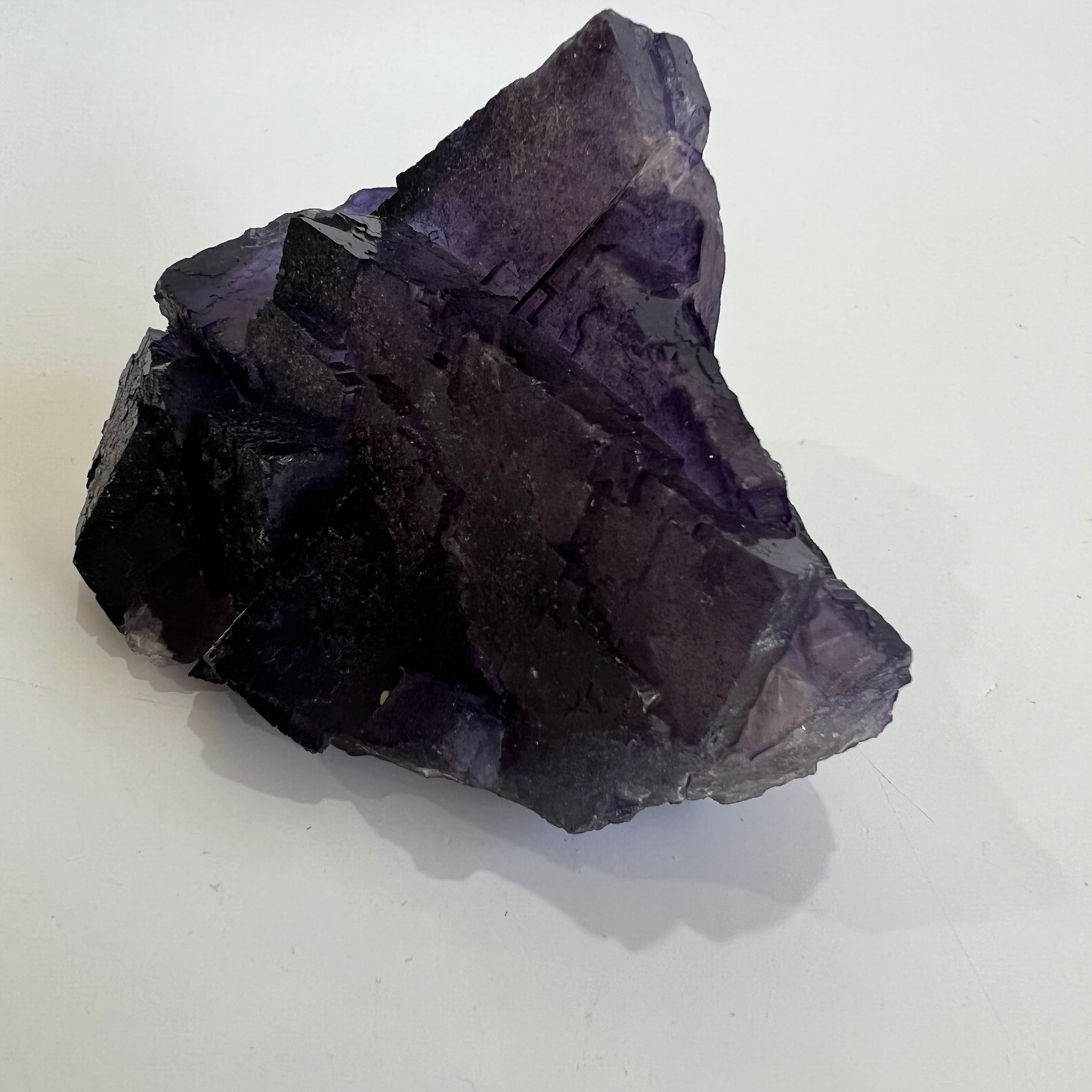 Purple Fluorite cluster