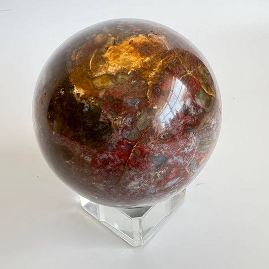 Red Agate sphere