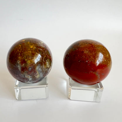 Red Agate sphere