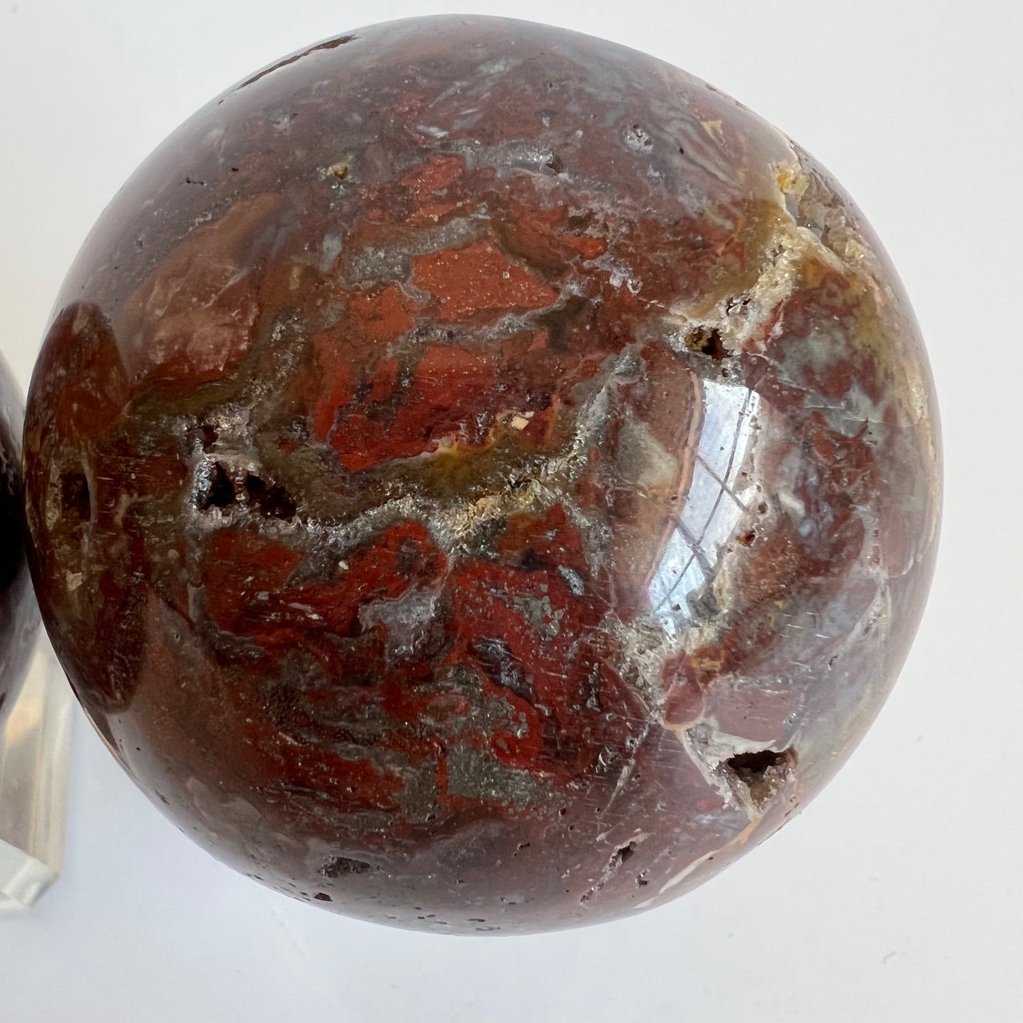 Red Agate sphere