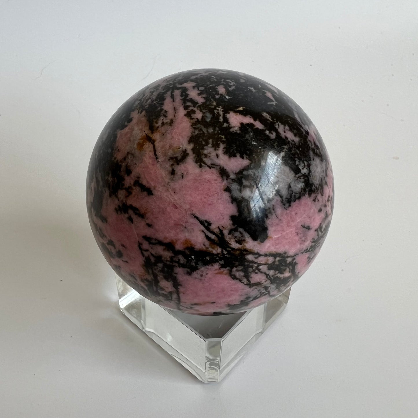 Rhodonite sphere